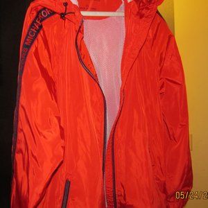 Michael Kors Logo Tape Windbreaker Jacket
